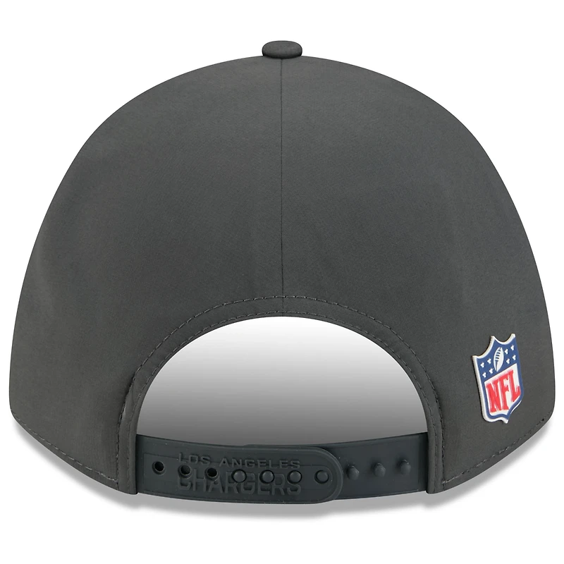 Men's New Era Charcoal Miami Dolphins 2025 Sideline Cold Weather 9FORTY M-Crown Adjustable Hat