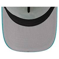 Casquette snapback A-Frame 9FIFTY pour homme New Era crème/aqua Miami Dolphins Banner
