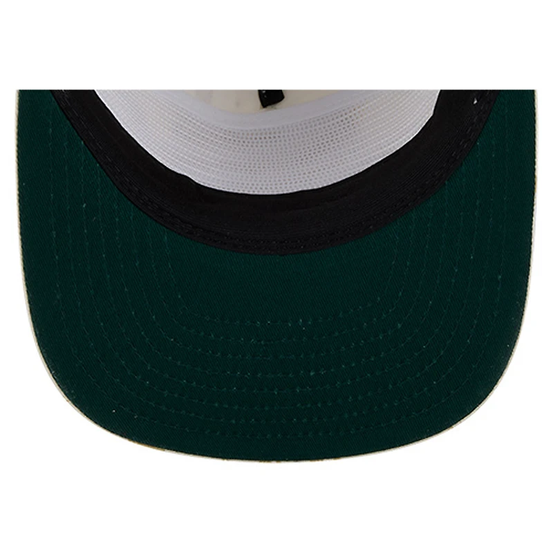 Casquette ajustable New Era crème Miami Dolphins Desert Rose 19TWENTY pour homme