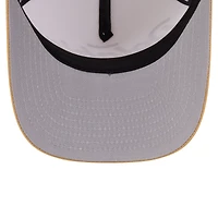 Men's New Era  Cream Miami Dolphins Herringbone 9FIFTY A-Frame Snapback Hat