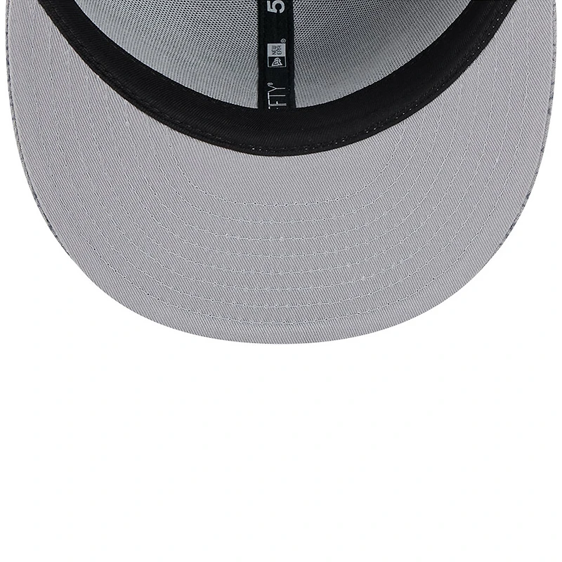 Casquette ajustée 59FIFTY Miami Dolphins 2024 Sideline New Era pour homme, grise