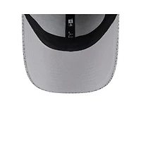 Casquette extensible à bouton-pression New Era pour hommes des Dolphins de Miami 2024 Sideline 9FORTY grise