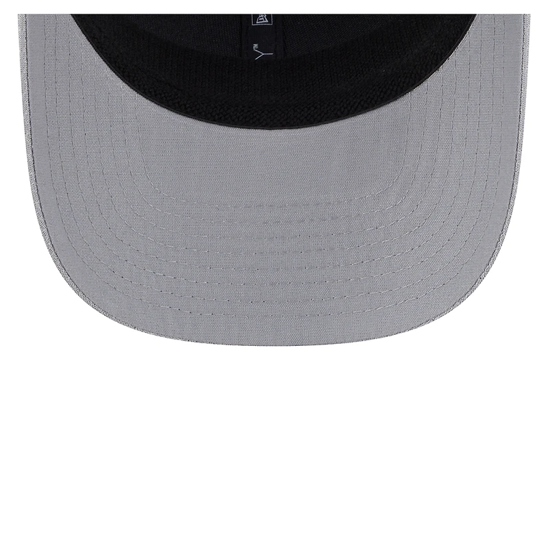 Casquette extensible à boutons-pression Pro Bowl 2025 9SEVENTY des Dolphins de Miami de New Era pour homme, grise
