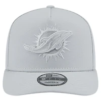 Casquette Snapback 9FIFTY Miami Dolphins de New Era pour homme, gris, coloris gris