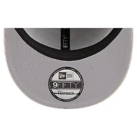 Casquette snapback 9FIFTY en velours côtelé gris New Era pour homme, Miami Dolphins