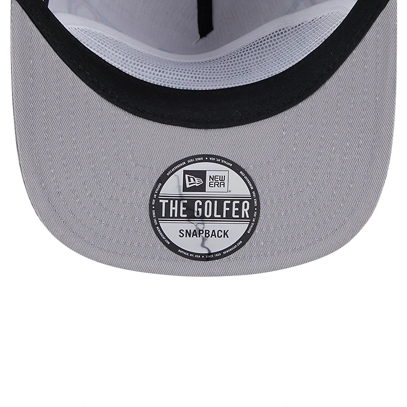 Men's New Era Gray Miami Dolphins Corduroy Golfer Adjustable Hat
