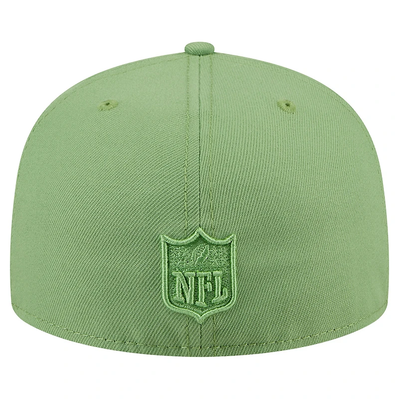 Casquette ajustée 59FIFTY New Era pour hommes, vert, Miami Dolphins Color Pack