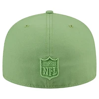 Casquette ajustée 59FIFTY New Era pour hommes, vert, Miami Dolphins Color Pack