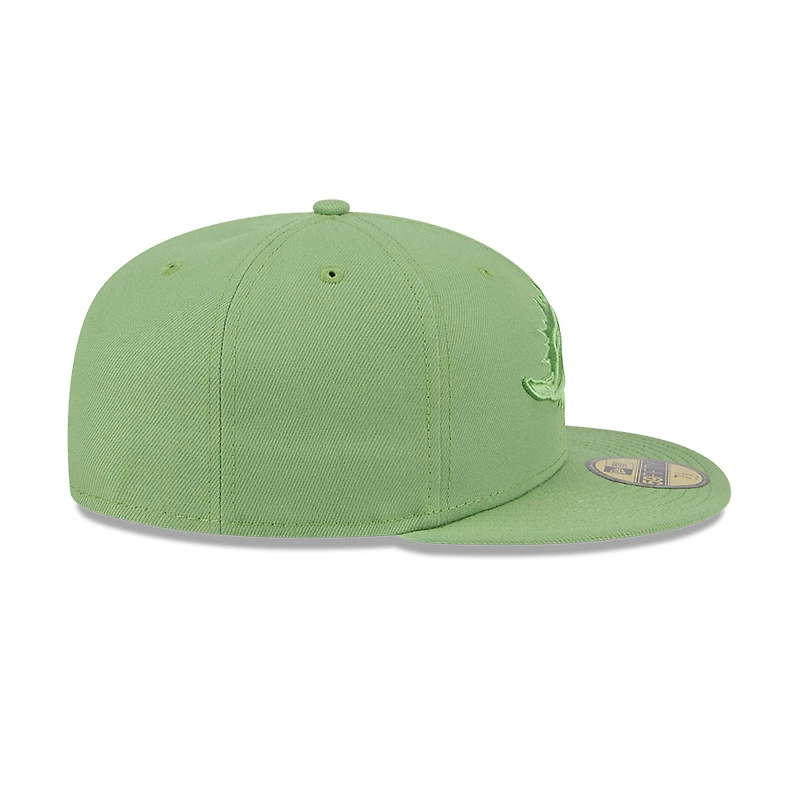 Casquette ajustée 59FIFTY New Era pour hommes, vert, Miami Dolphins Color Pack