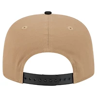 Men's New Era Khaki/Black Miami Dolphins Desert Golfer Snapback Hat