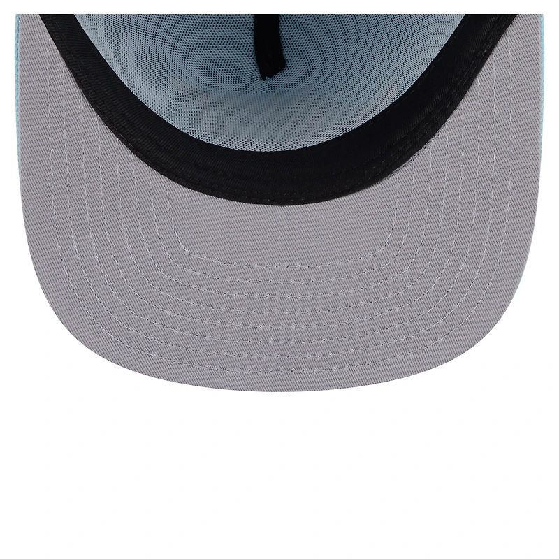 Casquette snapback A-Frame 9FIFTY bleu clair pour homme New Era, Miami Dolphins, color pack