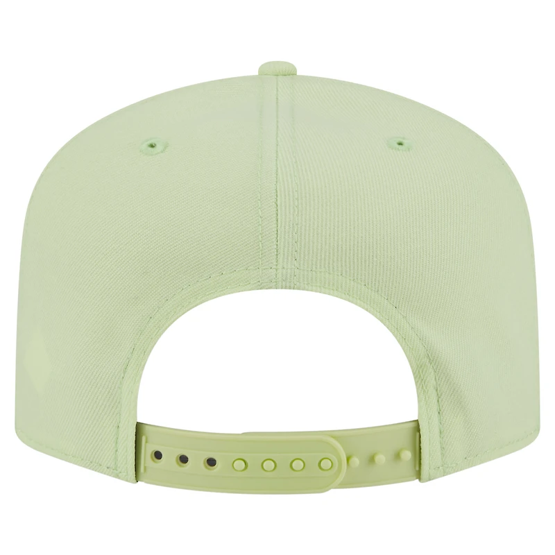 Casquette Snapback 9FIFTY Miami Dolphins vert clair New Era pour homme
