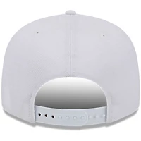 Men's New Era Miami Dolphins Main White on White 9FIFTY Snapback Hat