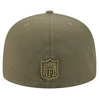 Casquette ajustée A-Frame 59FIFTY pour homme New Era, olive, Miami Dolphins, color pack