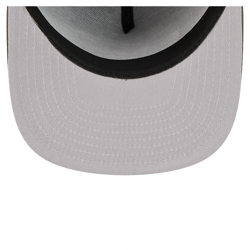 Casquette ajustée A-Frame 59FIFTY pour homme New Era, olive, Miami Dolphins, color pack