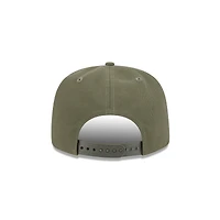 Casquette snapback A-Frame 9FIFTY olive Miami Dolphins pour homme New Era