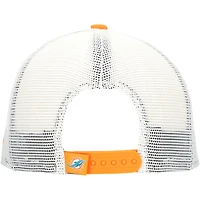 Casquette snapback orange Miami Dolphins Citrus 9FIFTY Trucker de New Era pour homme