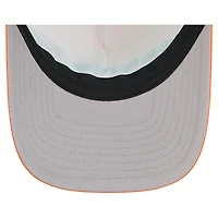 Men's New Era  Orange Miami Dolphins  Linear A-Frame 9FORTY Adjustable Hat