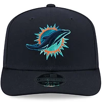 Men's New Era  Pitch Blue Miami Dolphins 2025 Rivalries Collection Fan Pack 9SEVENTY Adjustable Hat