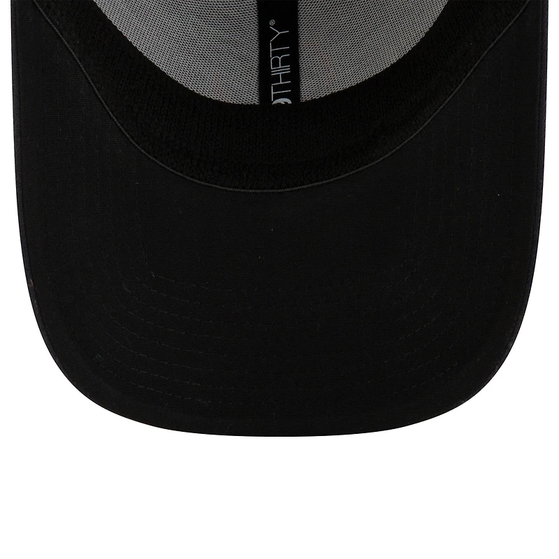 Men's New Era Pitch Blue Miami Dolphins 2025 Rivalries Collection On-Field 39THIRTY Flex Hat