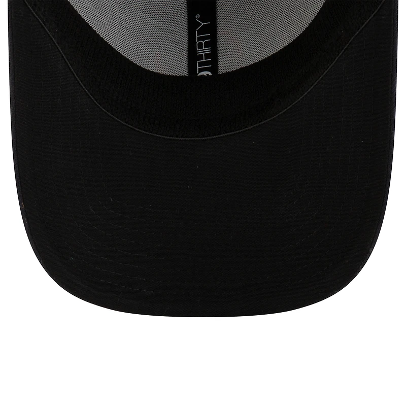 Casquette 39THIRTY Flex Sideline pour homme, bleu Pitch, collection Miami Dolphins 2025 Rivalries, New Era
