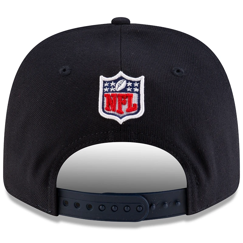 Men's New Era  Pitch Blue Miami Dolphins 2025 Rivalries Collection Sideline 9SEVENTY Adjustable Hat