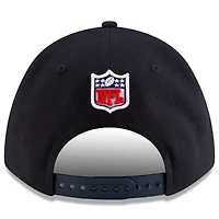 Casquette ajustable 9FORTY pour homme New Era Pitch Blue Miami Dolphins 2025 Rivalries Collection Sideline A-Frame