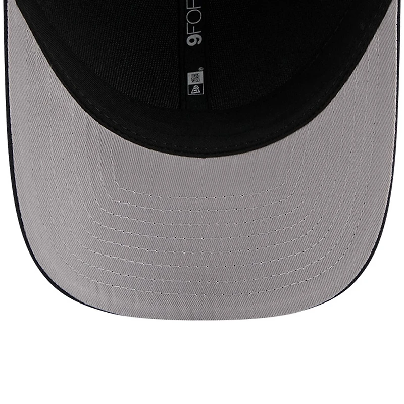 Men's New Era  Pitch Blue Miami Dolphins 2025 Rivalries Collection Team 9FORTY M-Crown Adjustable Hat