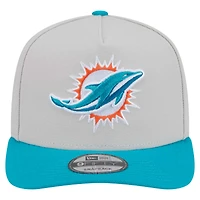 Casquette snapback 9FIFTY A-Frame pour homme New Era Stone Miami Dolphins