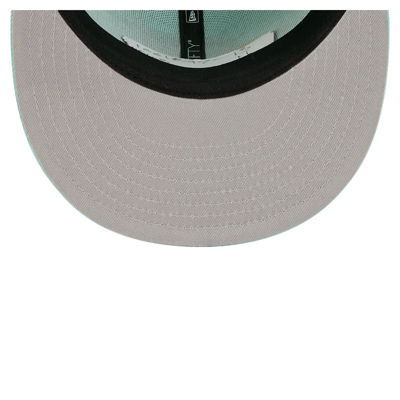 Men's New Era  Turquoise Miami Dolphins Colorpack 9FIFTY Snapback Hat
