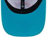 Casquette flexible 39THIRTY New Era pour hommes, blanc/aqua, Miami Dolphins 2024 NFL Training Camp