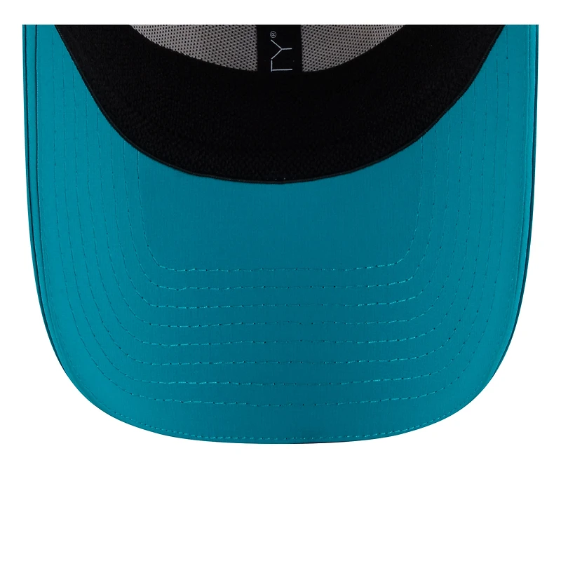 Men's New Era  White/Aqua Miami Dolphins 2025 NFL Training Camp 39THIRTY Flex Hat