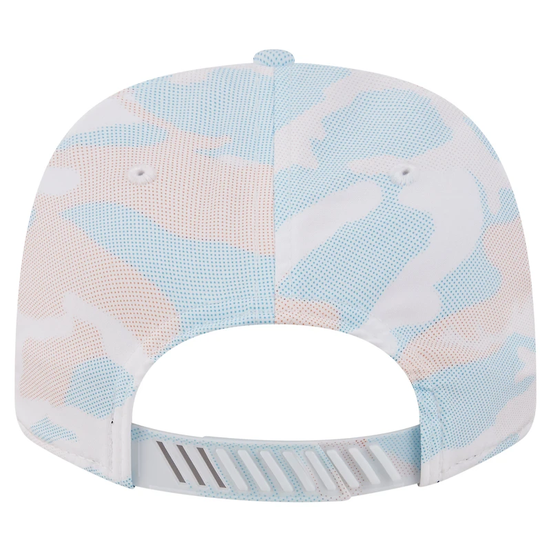 Men's New Era White Miami Dolphins Camo Rope 9SEVENTY Adjustable Hat