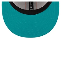 Men's New Era White Miami Dolphins  Helmet 9FIFTY Snapback Hat