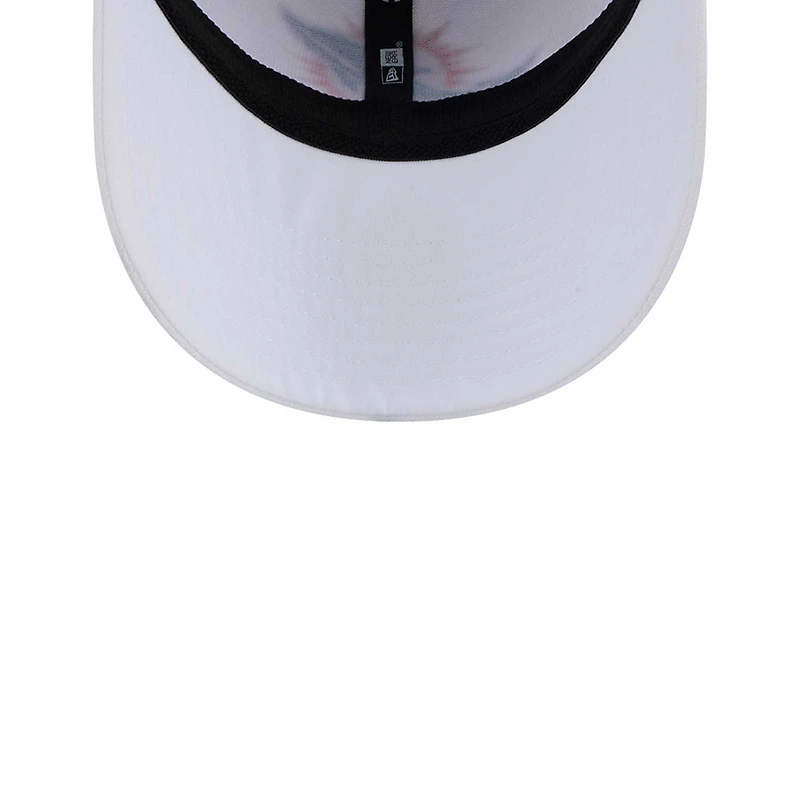 Casquette flexible principale 39THIRTY des Miami Dolphins New Era pour hommes, blanche