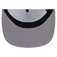 Casquette snapback New Era blanche pour homme, modèle 19TWENTY