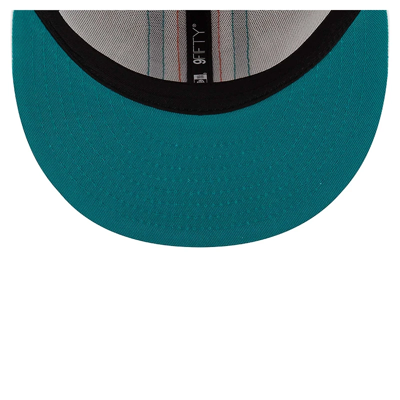 Casquette snapback 9FIFTY blanche Miami Dolphins de New Era pour homme