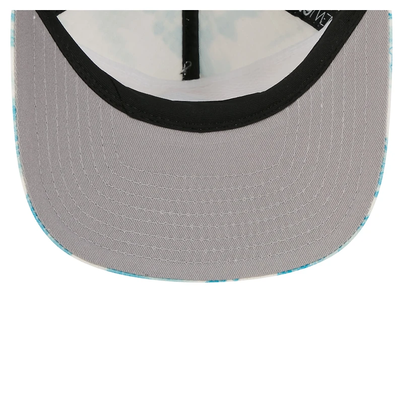 Men's New Era White Miami Dolphins Tropics 19TWENTY Adjustable Hat