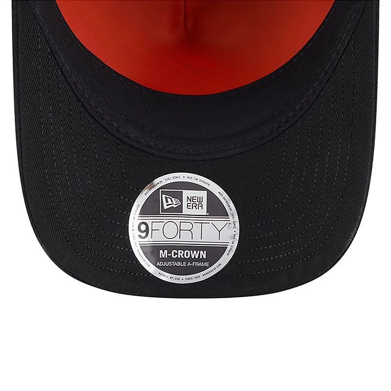 Men's New Era x Alpha Industries  Black Miami Dolphins A-Frame 9FORTY Adjustable Hat