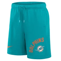 Short de kicker arqué Nike Aqua Miami Dolphins pour homme