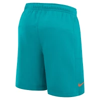 Short de kicker arqué Nike Aqua Miami Dolphins pour homme