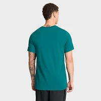 Men's Nike Aqua Miami Dolphins Favorable Timeline Tri-Blend T-Shirt
