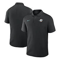 Men's Nike Black Miami Dolphins Dri-FIT Victory Polo