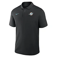 Men's Nike Black Miami Dolphins Dri-FIT Victory Polo