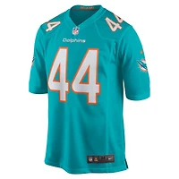 Maillot de match Nike Chop Robinson Aqua Miami Dolphins pour homme