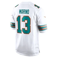 Maillot de joueur retraité Nike Dan Marino pour hommes, blanc, Miami Dolphins