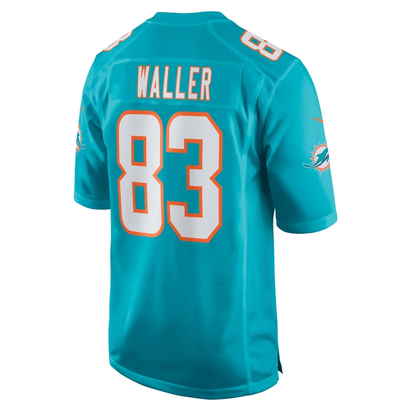 Men's Nike Darren Waller  Aqua Miami Dolphins Team Game Jersey