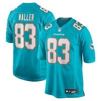Men's Nike Darren Waller  Aqua Miami Dolphins Team Game Jersey