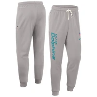 Pantalon fuselé Nike gris Miami Dolphins Sideline Standard Issue Ground Game Dri-FIT pour homme