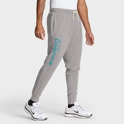 Pantalon fuselé Nike gris Miami Dolphins Sideline Standard Issue Ground Game Dri-FIT pour homme
